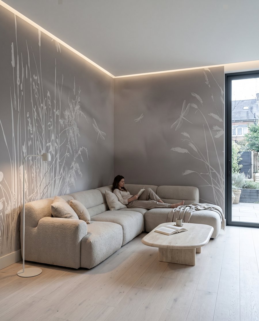 Libellule tra le erbe — ambiente 6