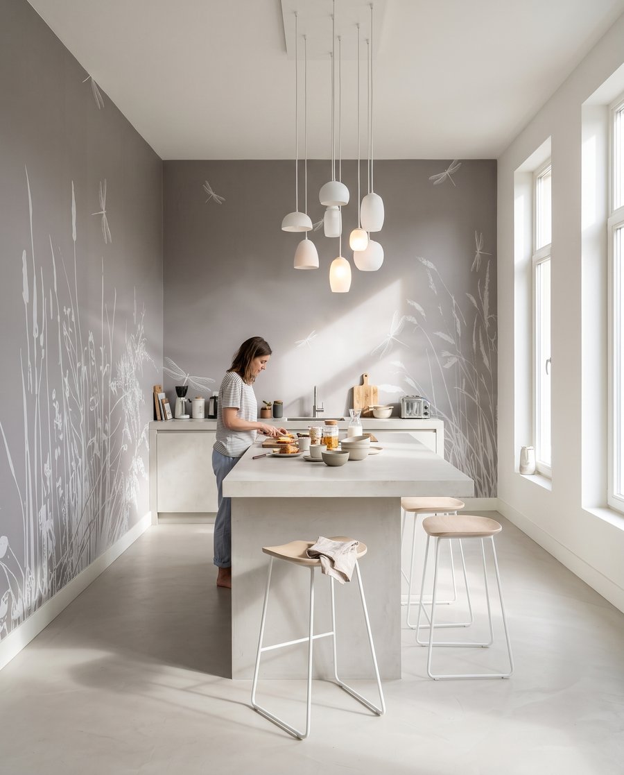 Libellule tra le erbe — ambiente 1