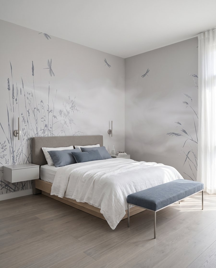 Libellule tra le erbe — ambiente 2