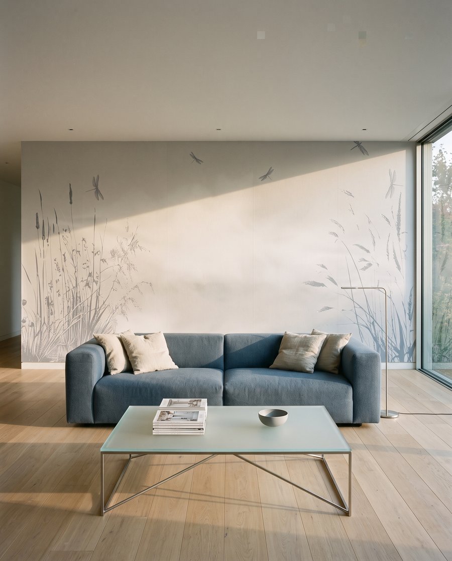Libellule tra le erbe — ambiente 1