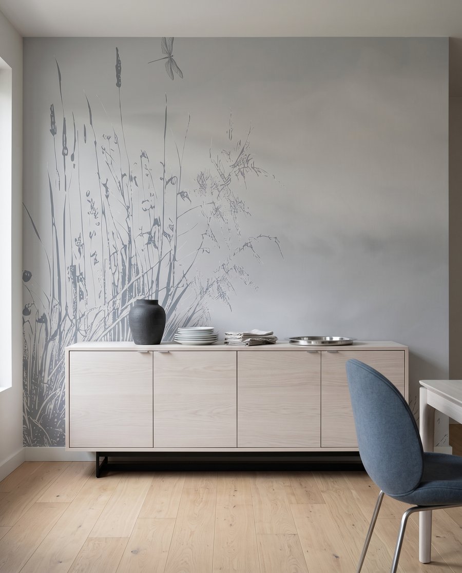 Libellule tra le erbe — ambiente 6