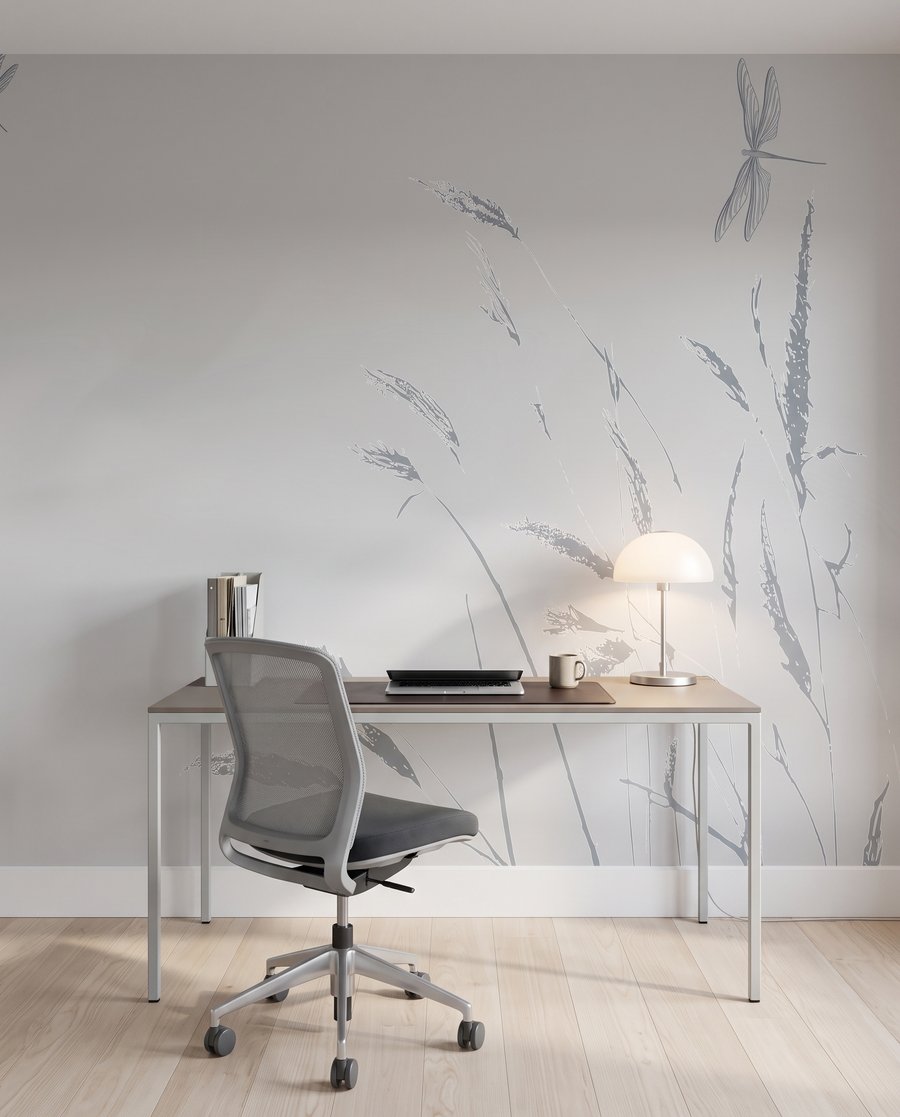 Libellule tra le erbe — ambiente 7