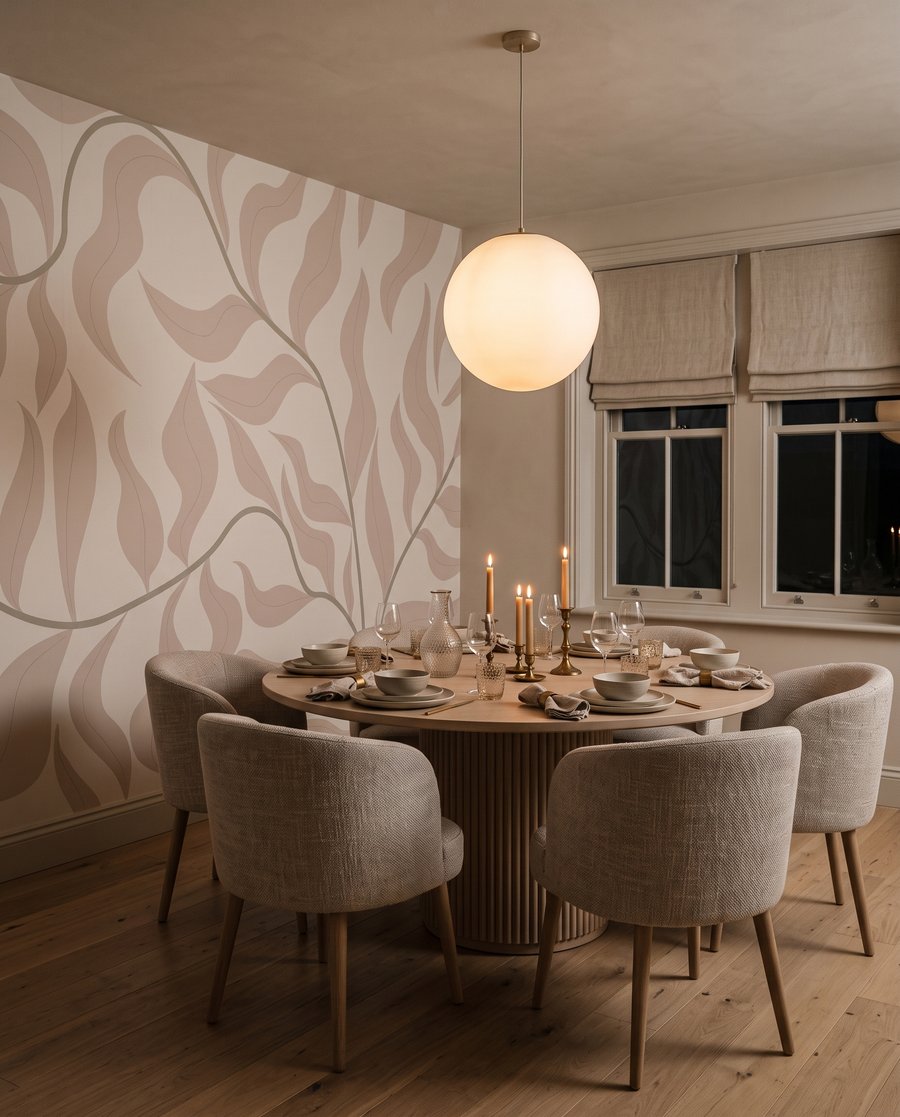 Rami di foglie ondulate — ambiente 7