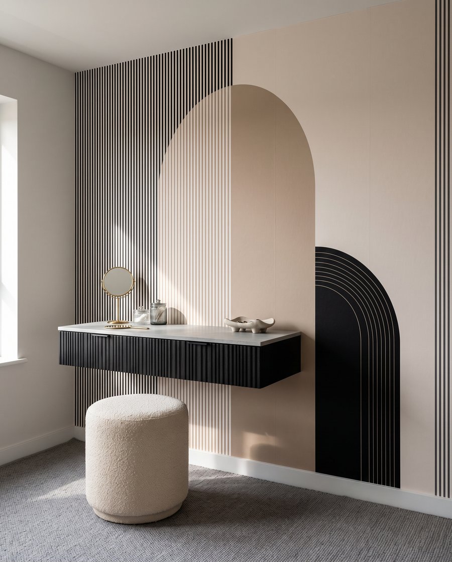 Archi e strisce sottili — ambiente 3