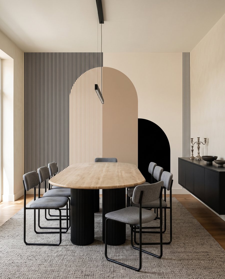 Archi e strisce sottili — ambiente 7