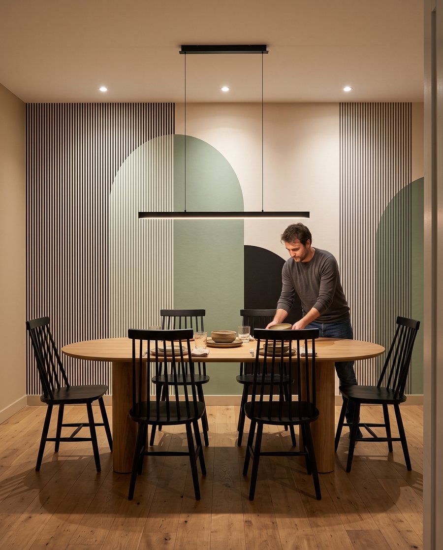 Archi e strisce sottili — ambiente 8
