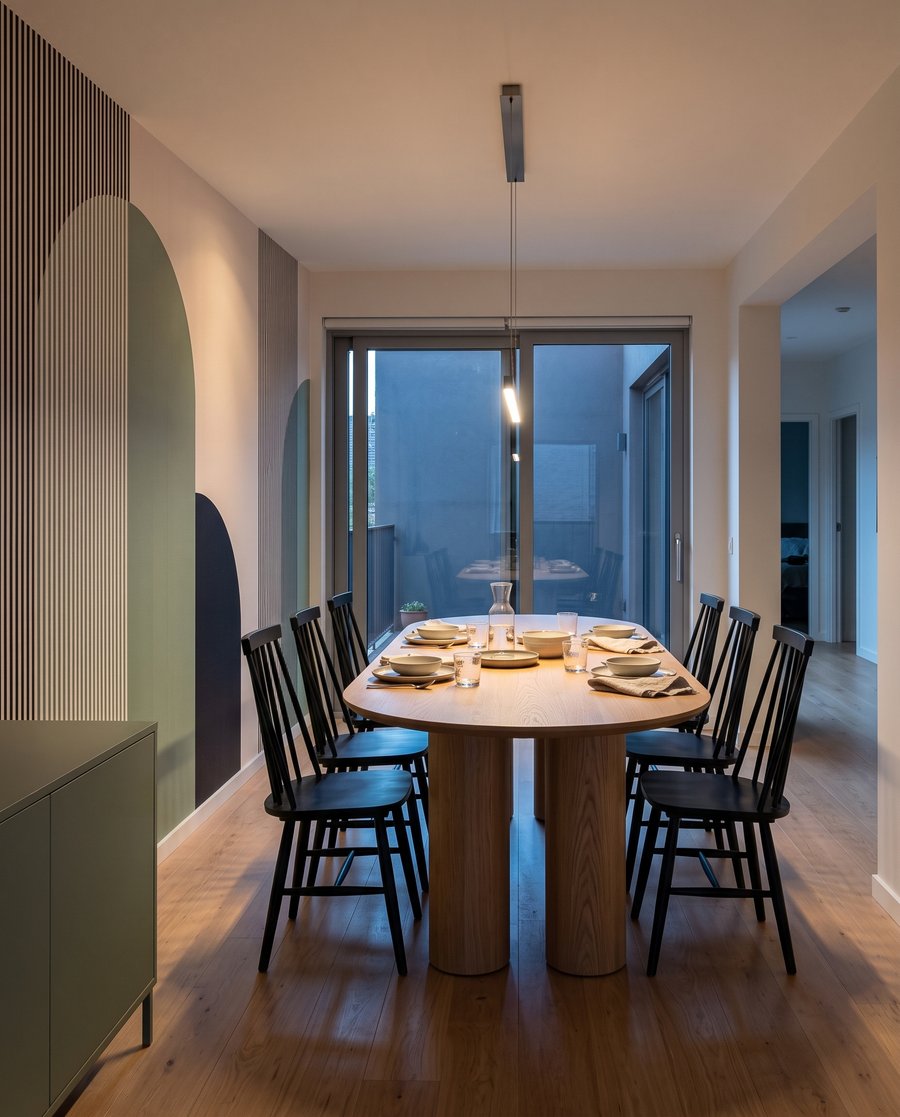 Archi e strisce sottili — ambiente 9