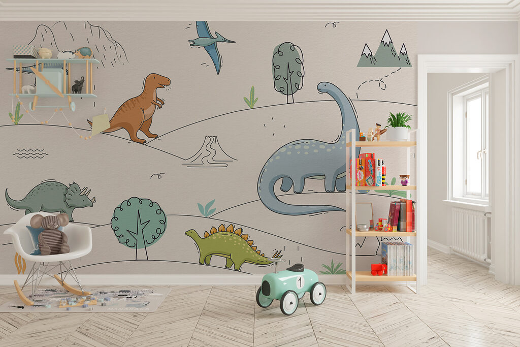 Dinosauri in contorno — ambiente 2