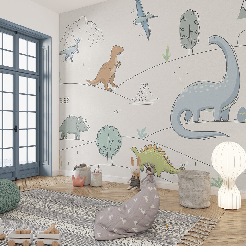 Dinosauri in contorno — ambiente 3