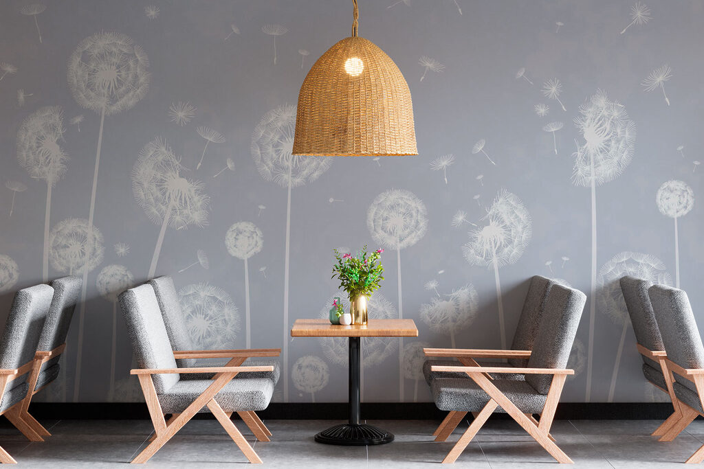 Soffioni in volo — ambiente 1