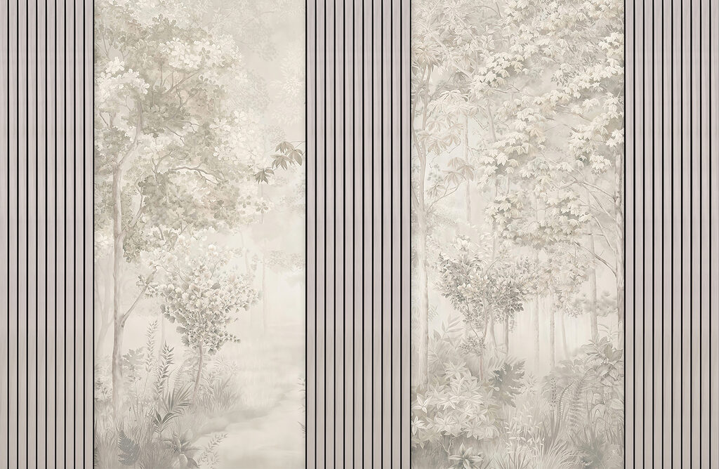 Bosco tra listelli — design completo