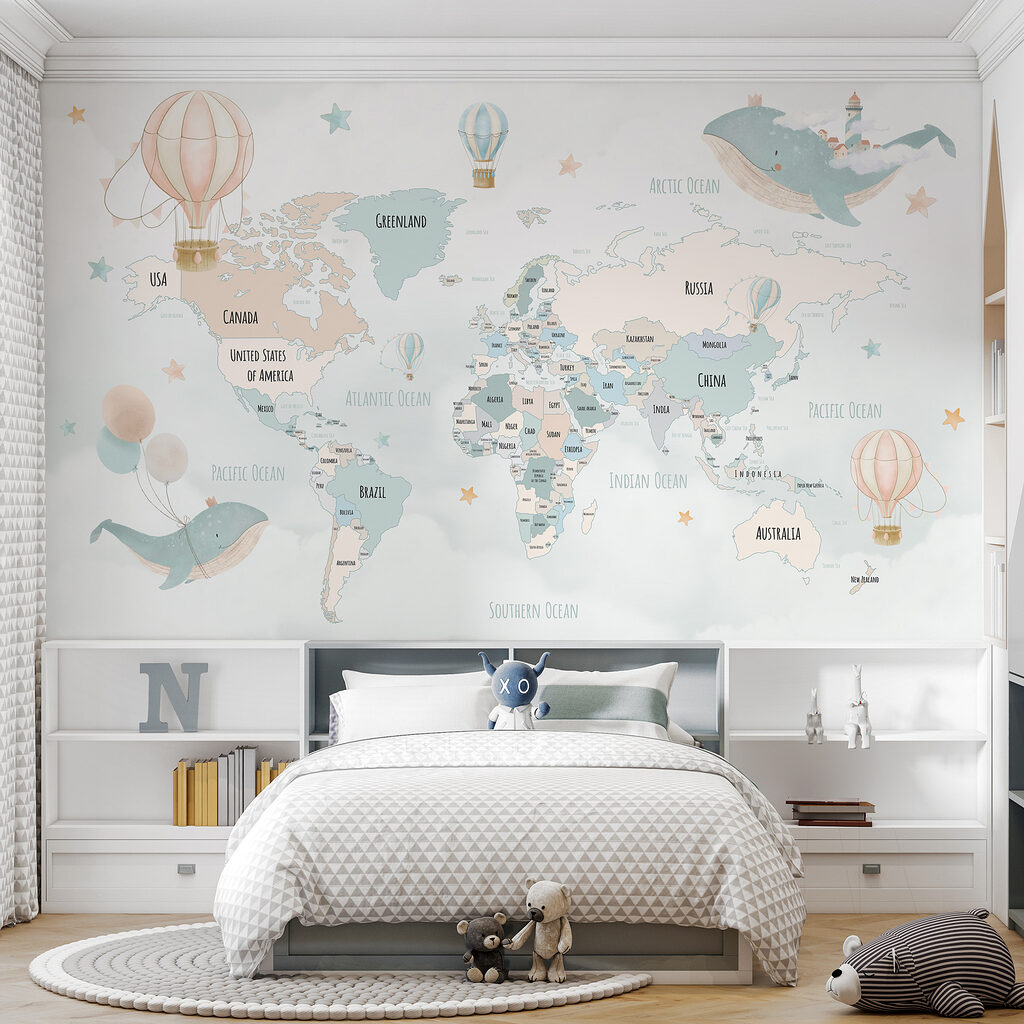 Mappa e creature fantastiche — ambiente 1