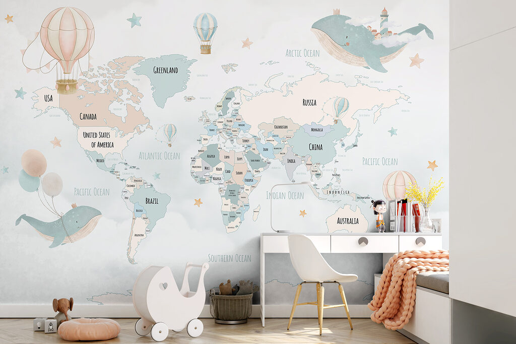 Mappa e creature fantastiche — ambiente 3