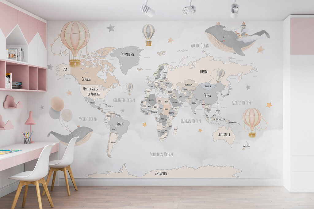 Mappa e creature fantastiche — ambiente 2