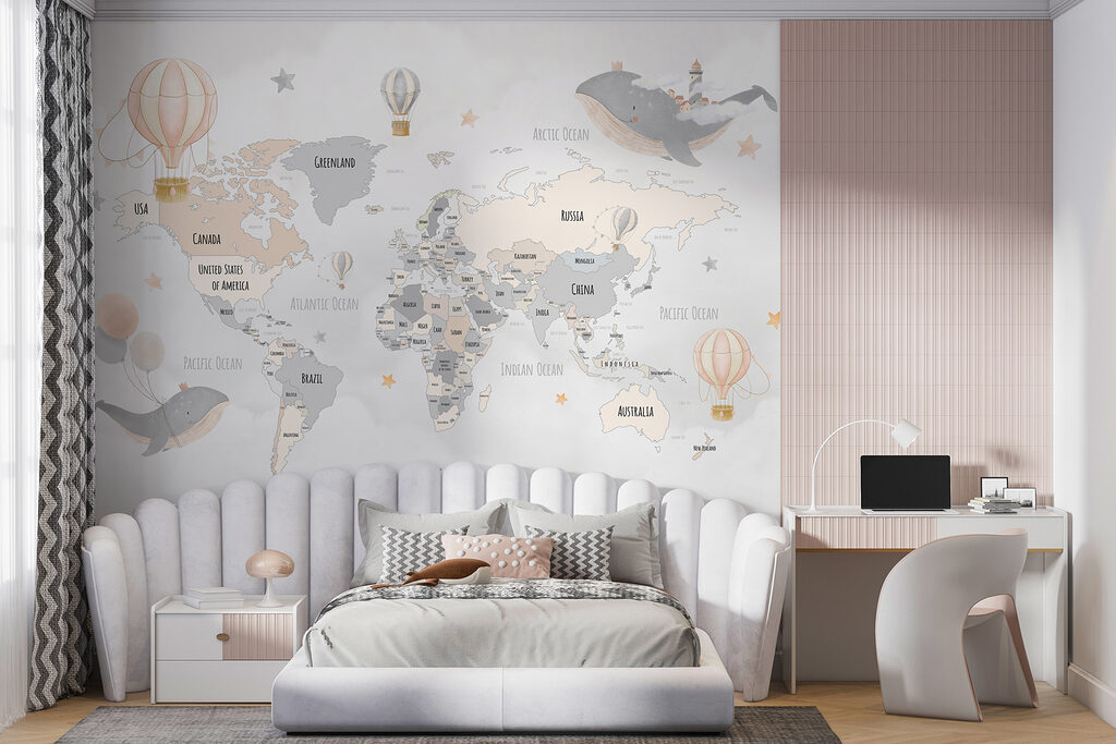Mappa e creature fantastiche — ambiente 3