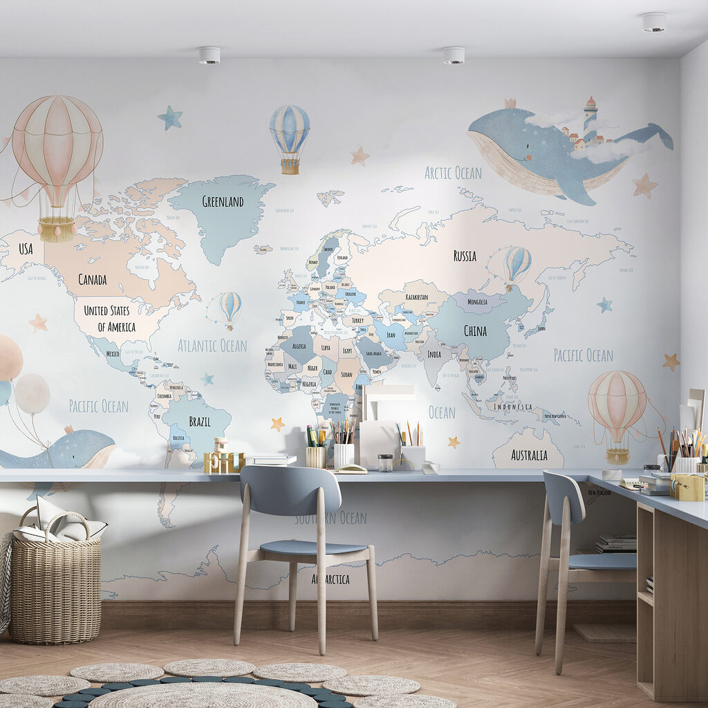 Mappa e creature fantastiche — ambiente 2
