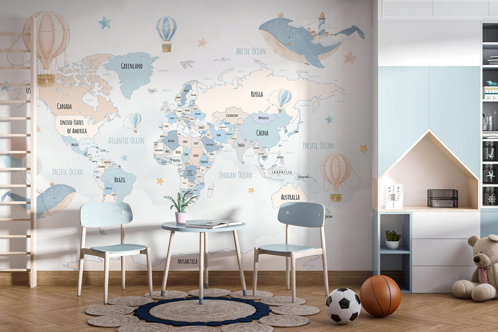 Mappa e creature fantastiche — ambiente 3
