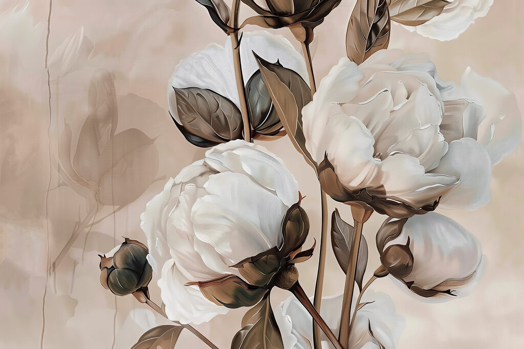 Fiori bianchi — design completo