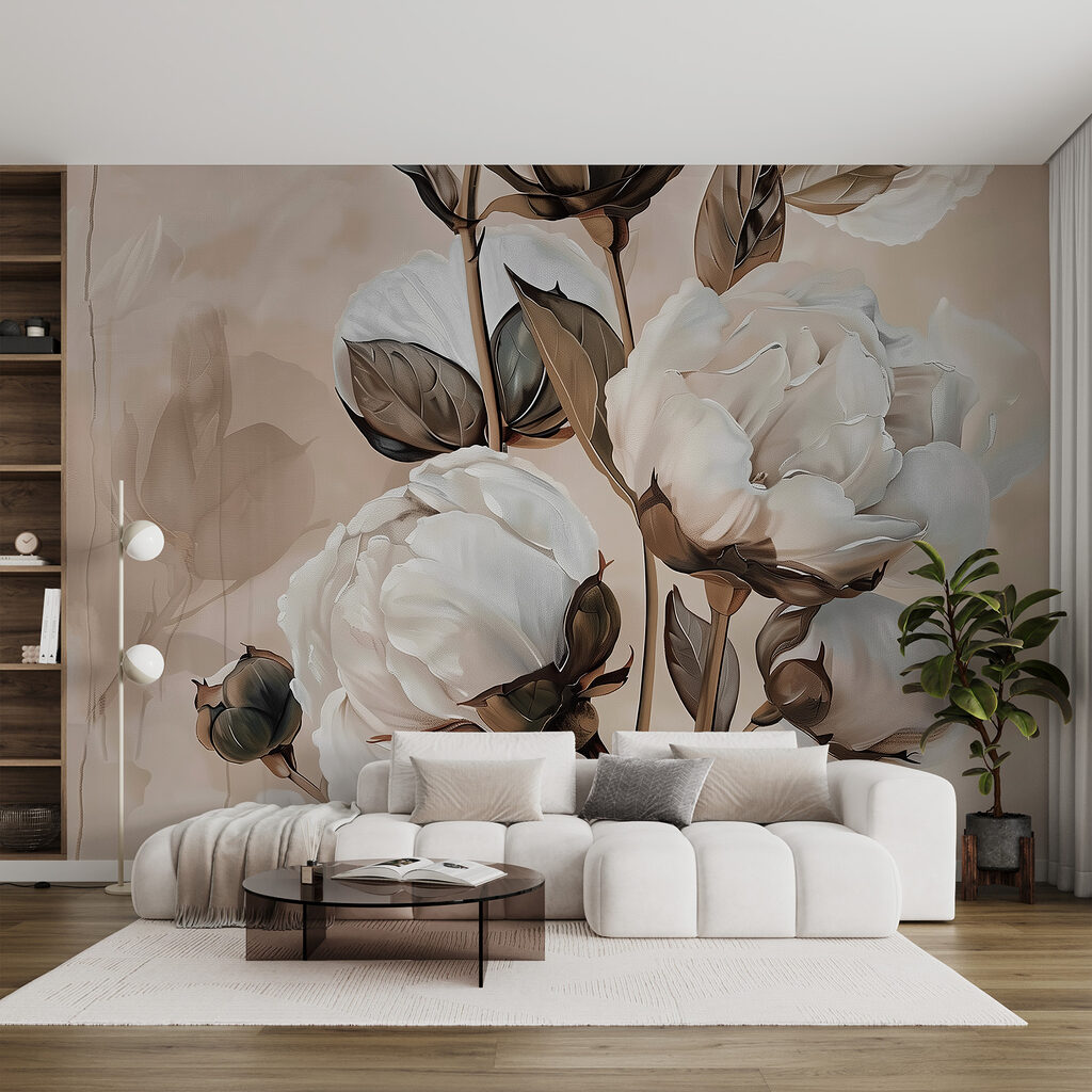 Fiori bianchi in un ambiente