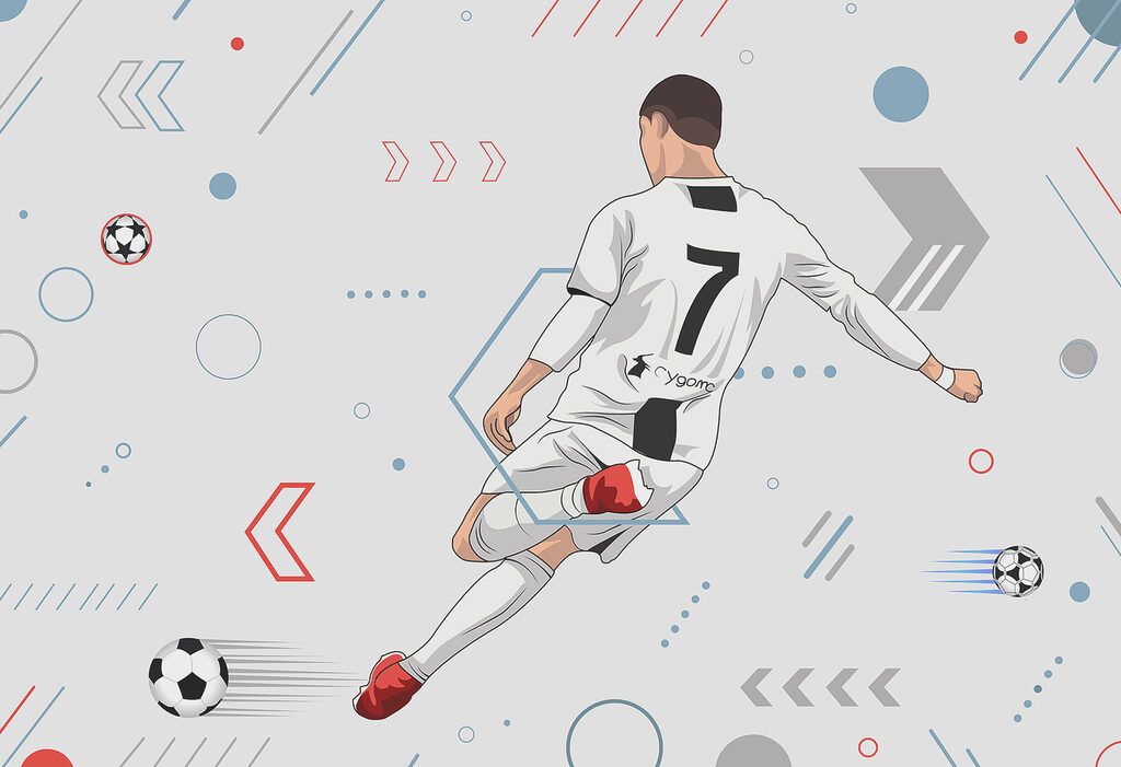 Calciatore numero sette — design completo
