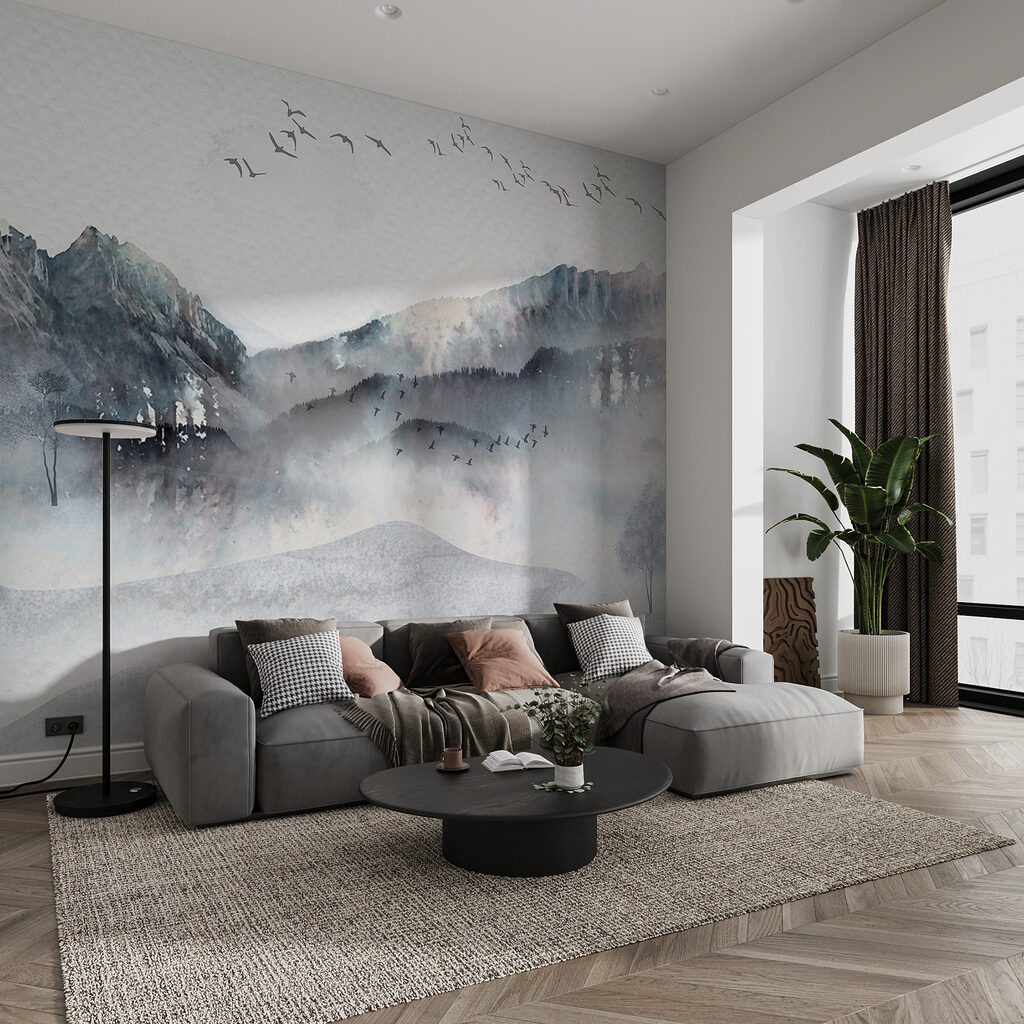 Barca nella nebbia — ambiente 2