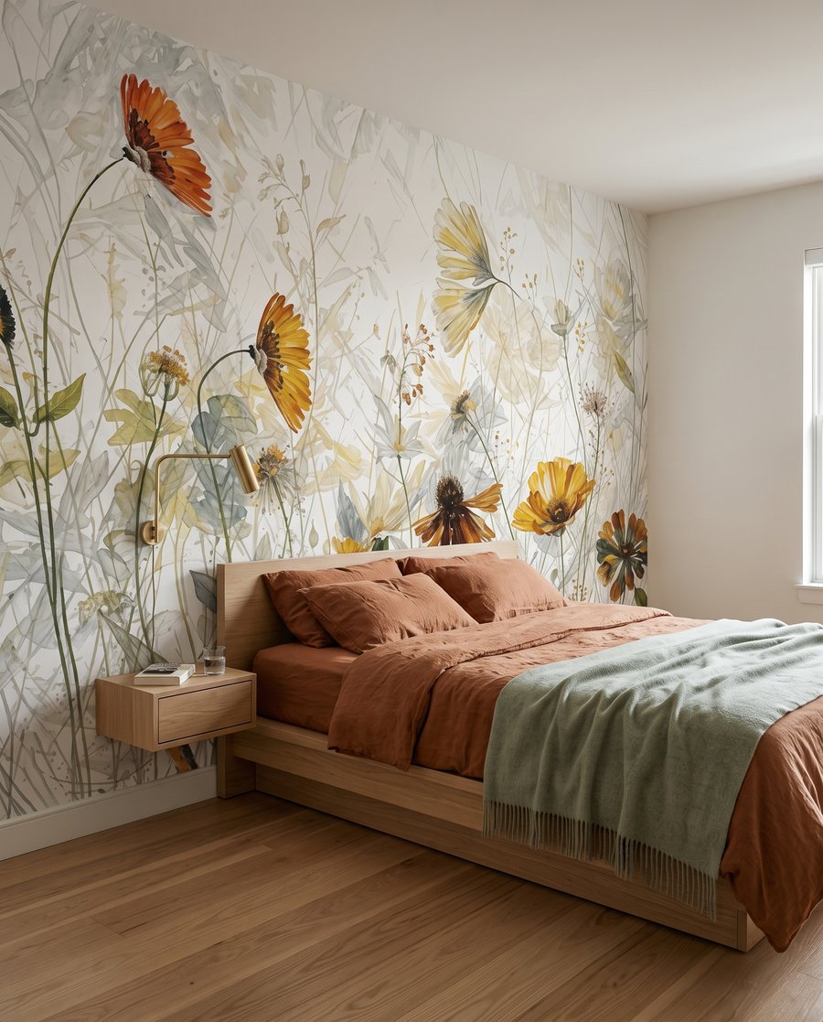 Fiori gialli nell’erba — ambiente 2