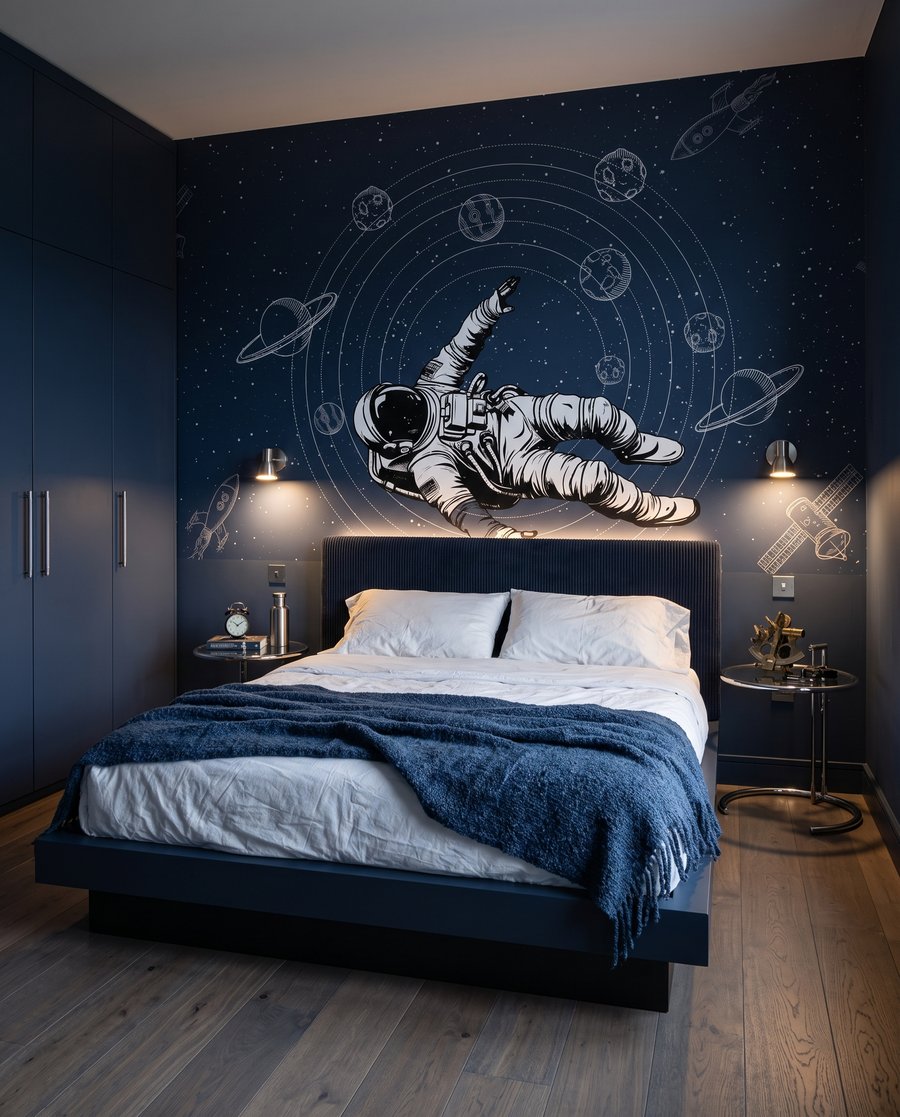 Astronauta tra le orbite — ambiente 2
