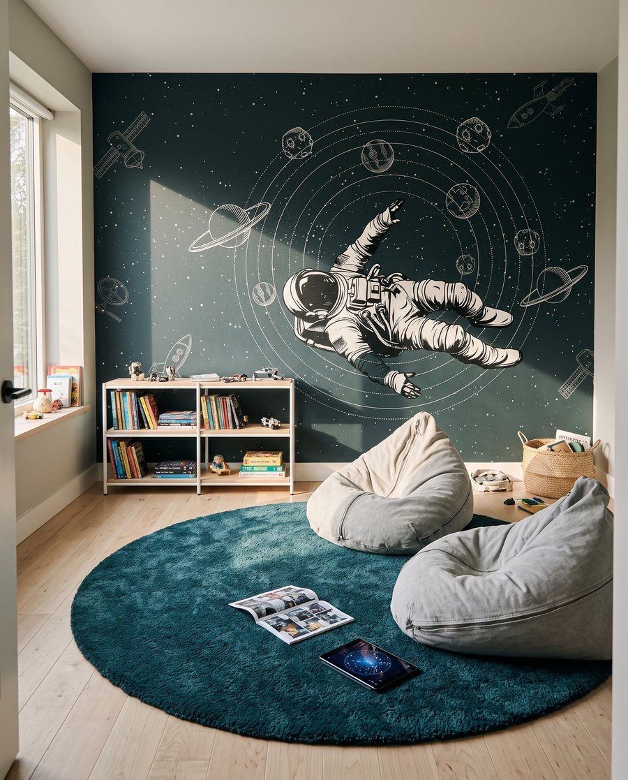Astronauta tra le orbite — ambiente 1