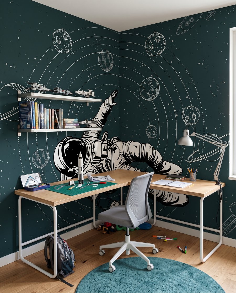 Astronauta tra le orbite — ambiente 3