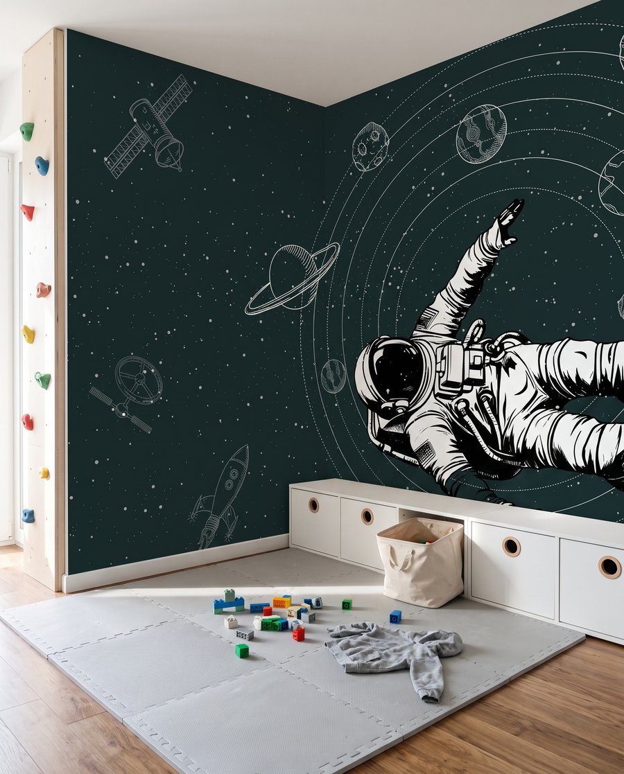 Astronauta tra le orbite — ambiente 4