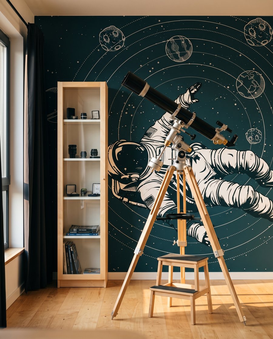 Astronauta tra le orbite — ambiente 5