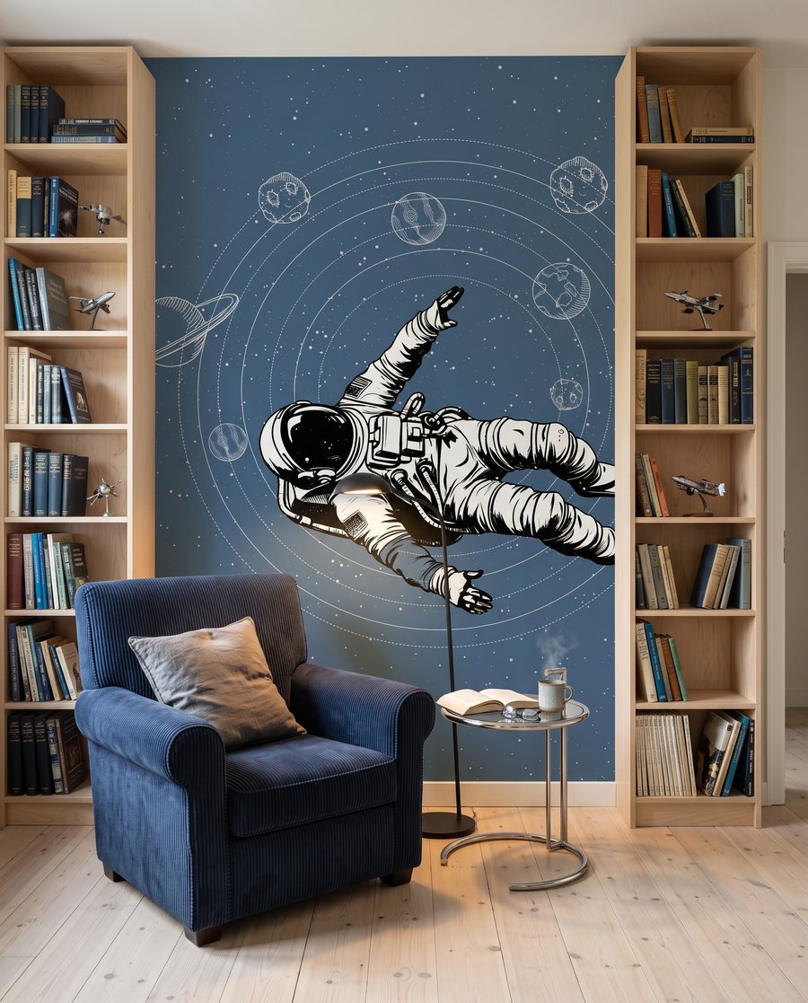 Astronauta tra le orbite — ambiente 3