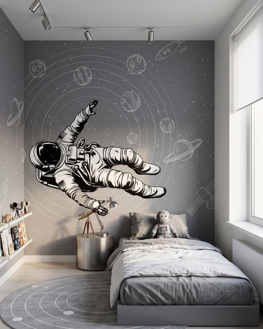 Astronauta tra le orbite — ambiente 1