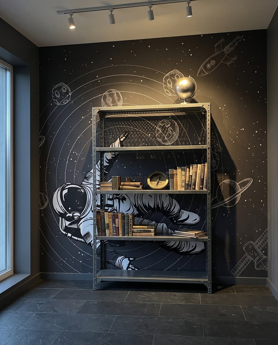 Astronauta tra le orbite — ambiente 1