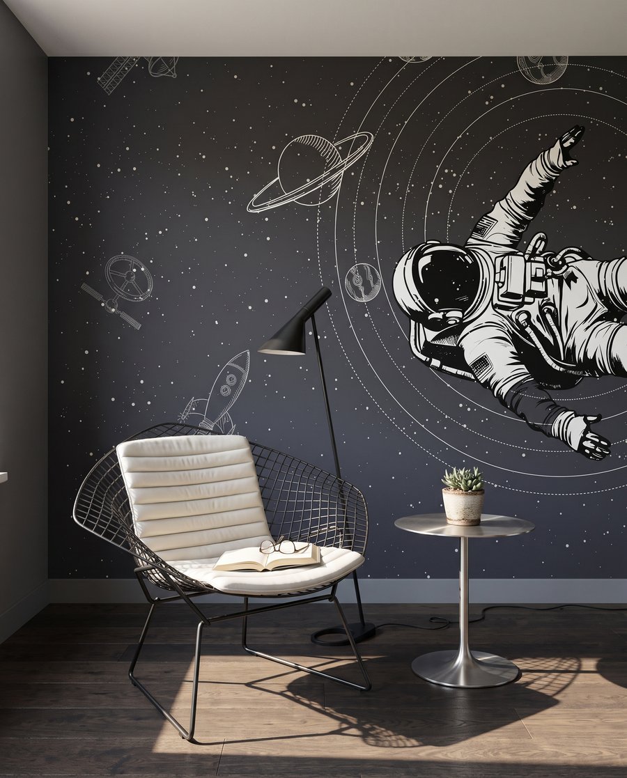 Astronauta tra le orbite — ambiente 5