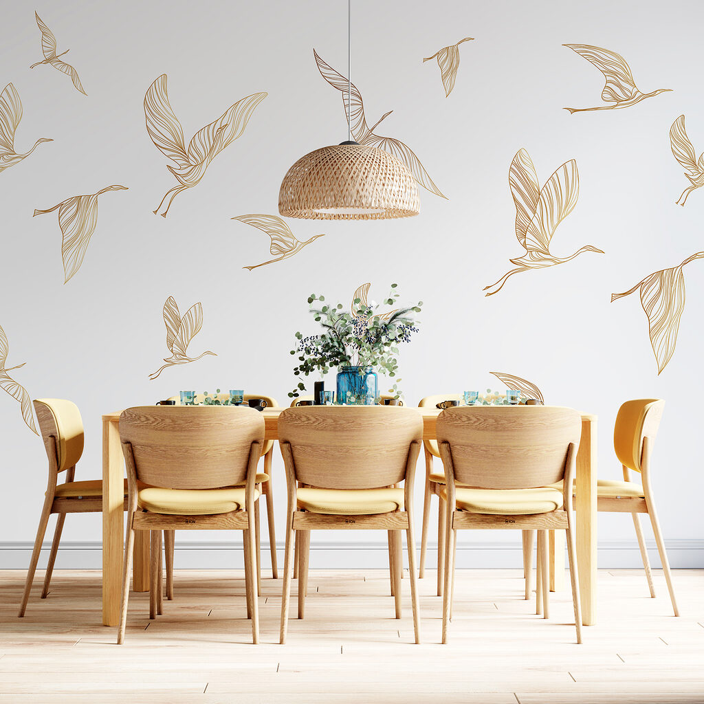 Gru in volo — ambiente 3