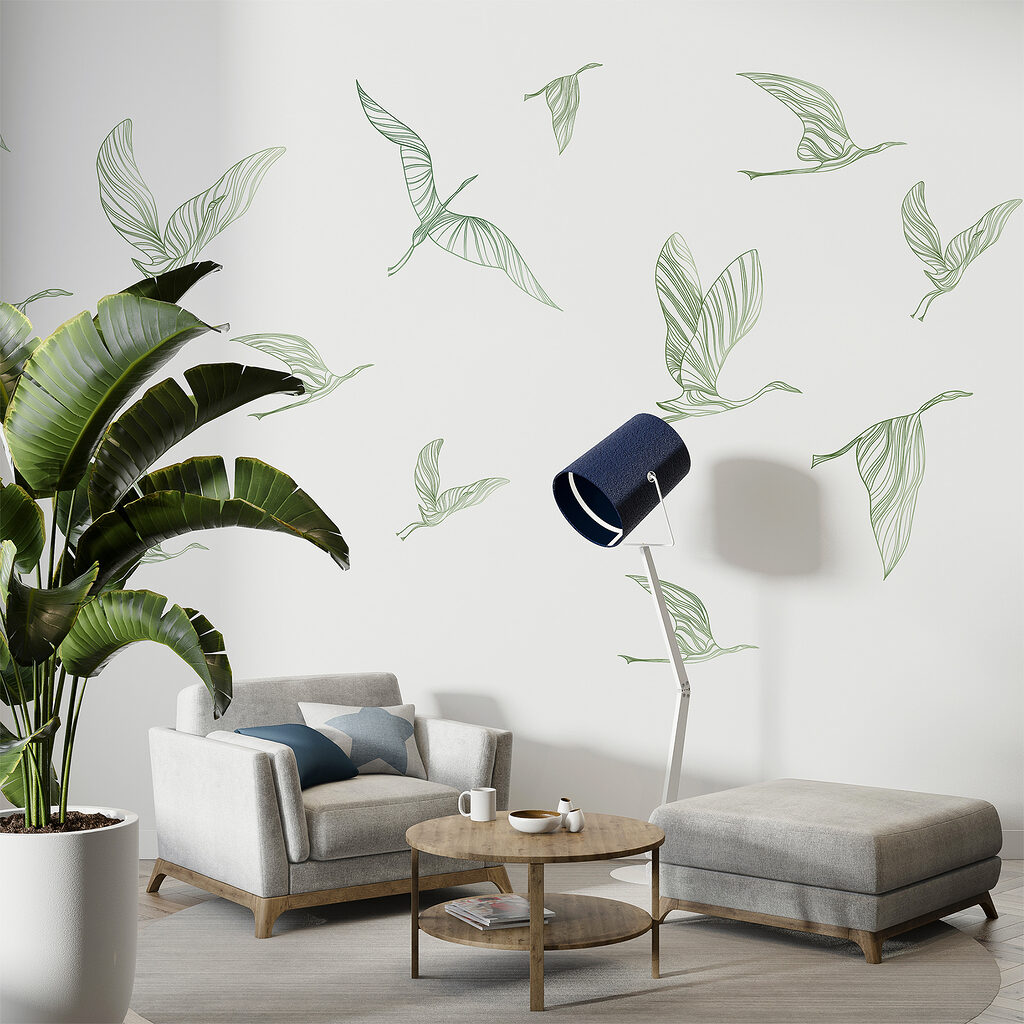 Gru in volo — ambiente 2