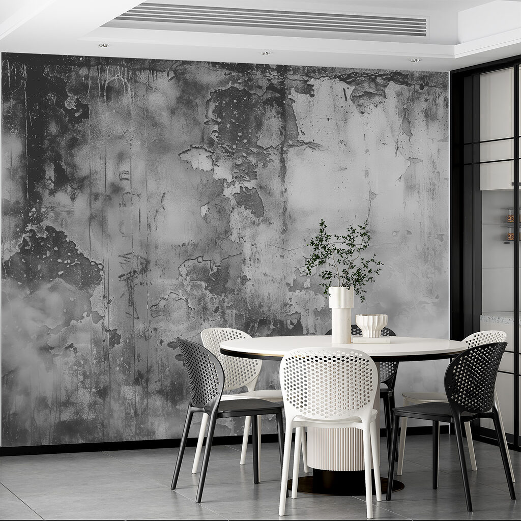 Vernice consumata grigio scuro — ambiente 3