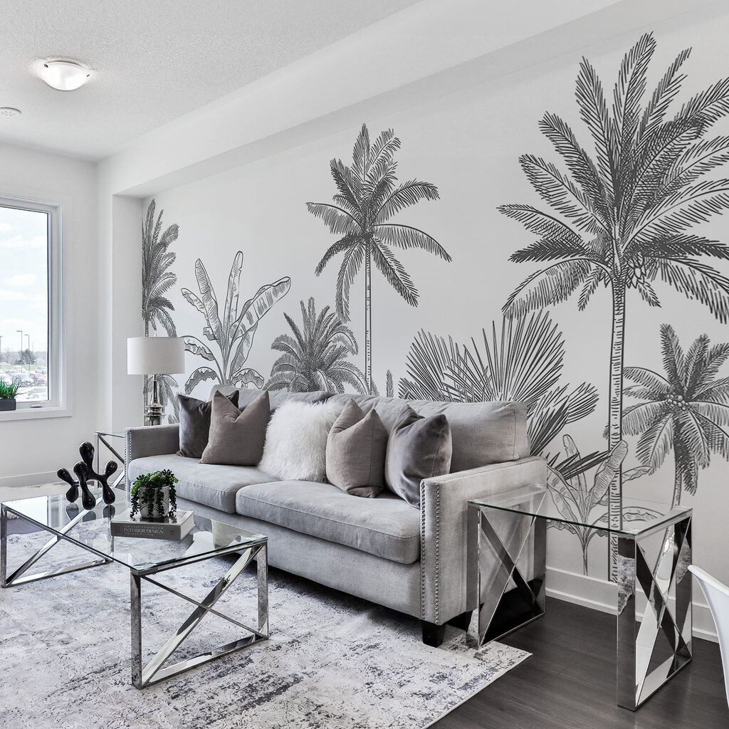 Palme a inchiostro nero — ambiente 2