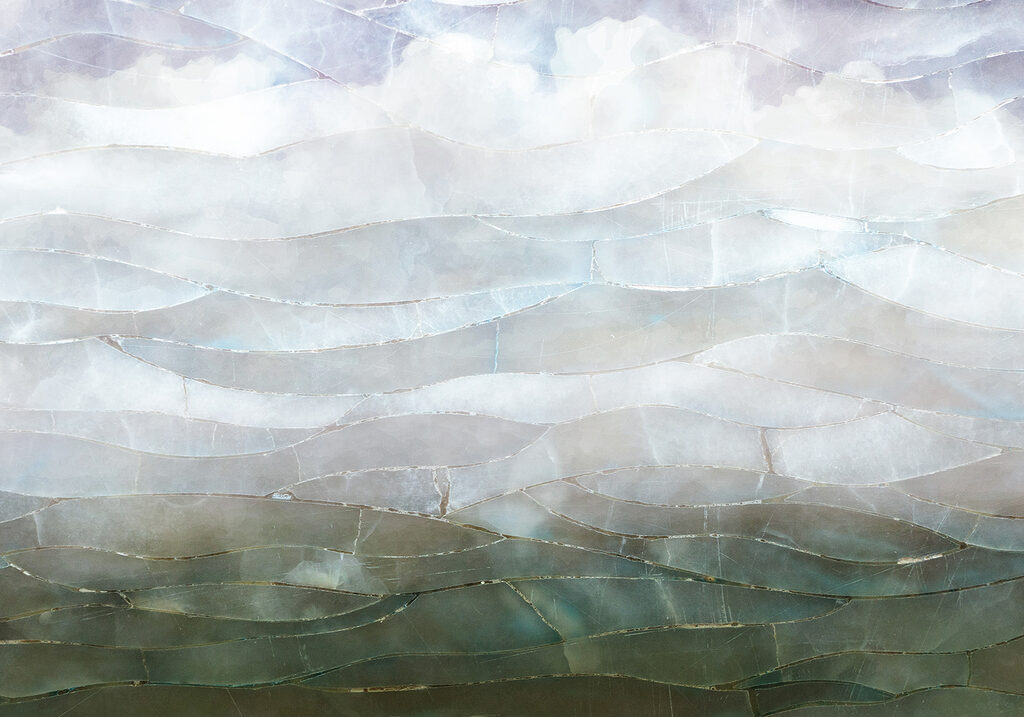 Strati di roccia verdi — design completo