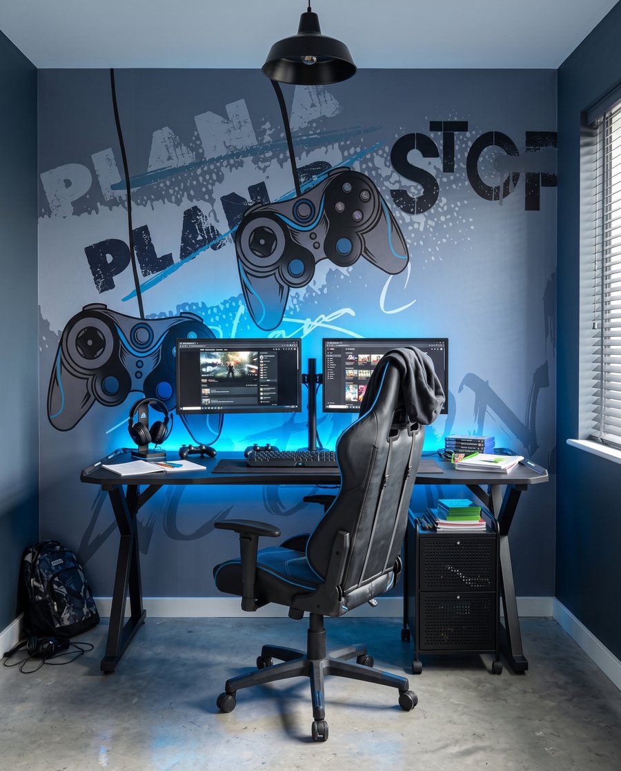 Controller tra parole grafiche — ambiente 5