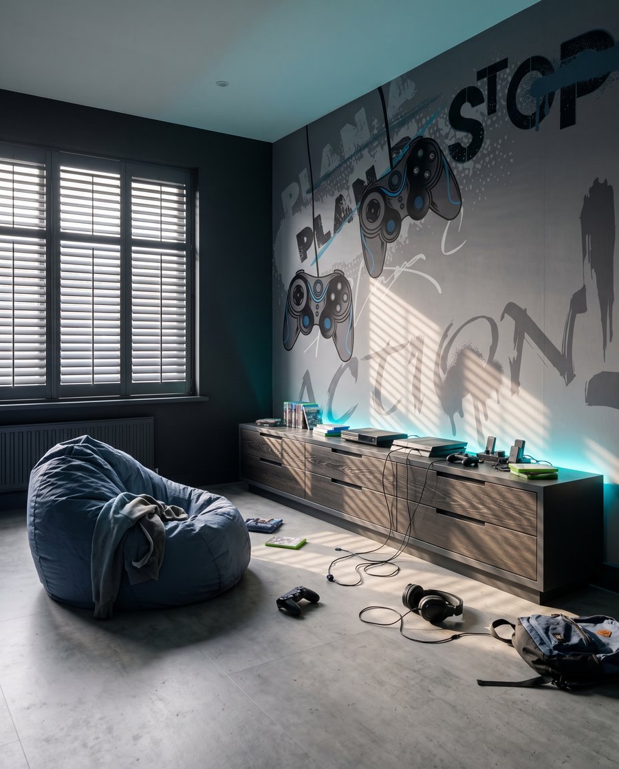 Controller tra parole grafiche — ambiente 1