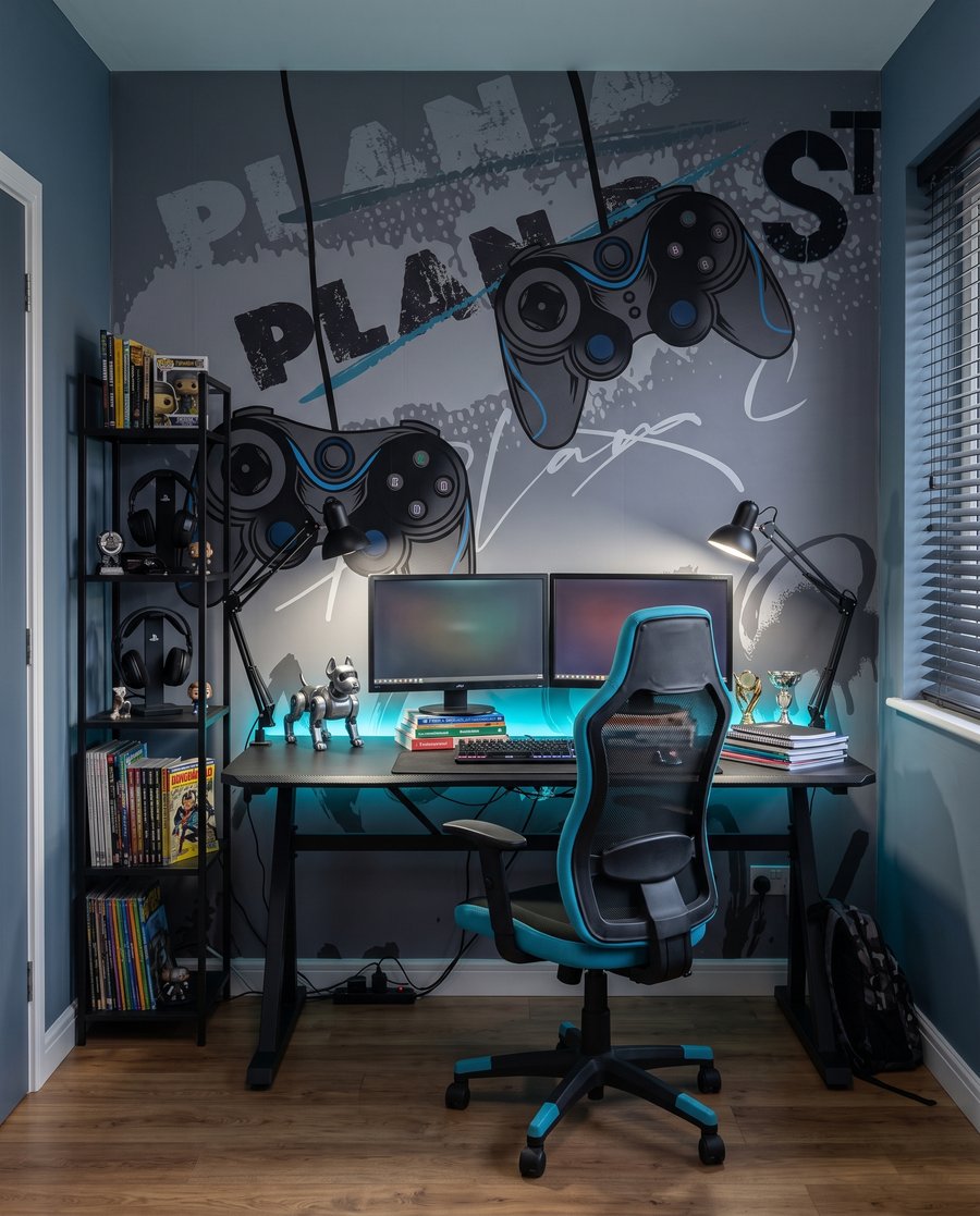 Controller tra parole grafiche — ambiente 4
