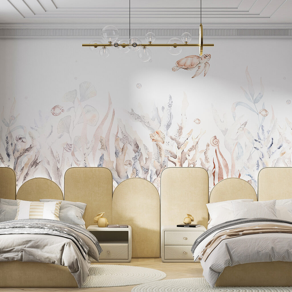 Tartaruga sopra giardini marini — ambiente 2