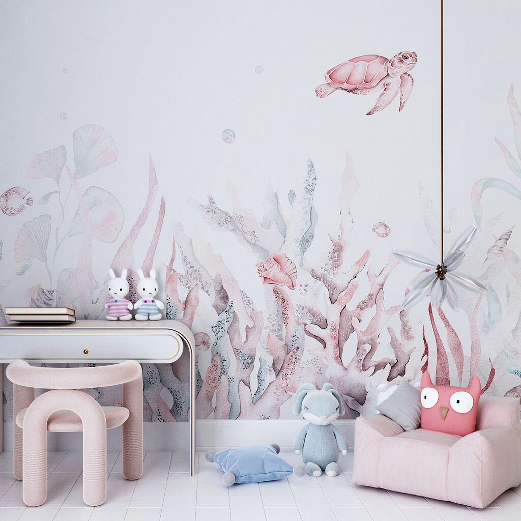 Tartaruga sopra giardini marini — ambiente 2