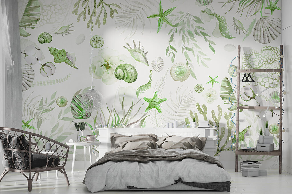 Conchiglie tra coralli — ambiente 2