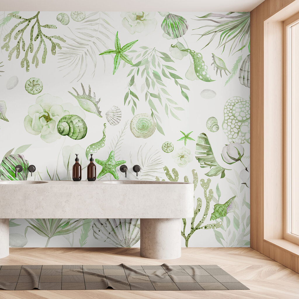 Conchiglie tra coralli — ambiente 3