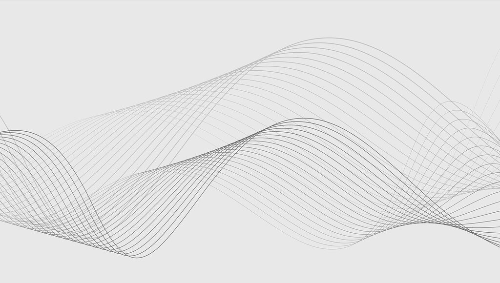 Onde di linee sottili — design completo