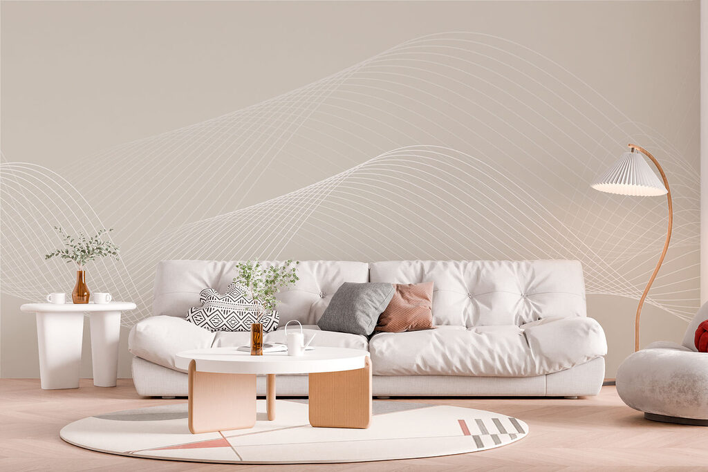 Onde di linee sottili — ambiente 1