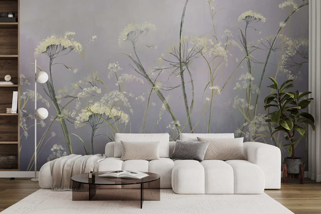 Ombrellifere nella nebbia — ambiente 2